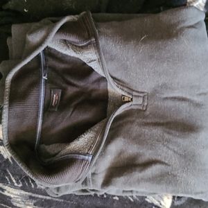 Half zip Grey sweater XXL